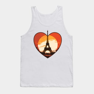 Paris France Tank Top